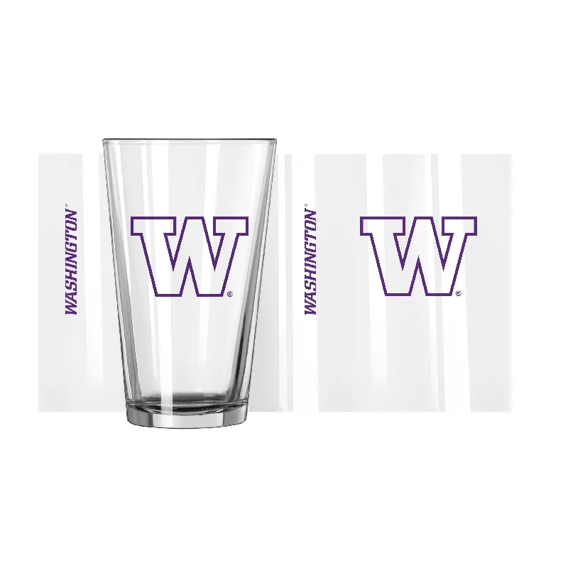 Washington 16oz Gameday Pint Glass