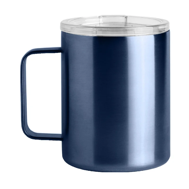 Plain Navy 15oz Stainless Mug