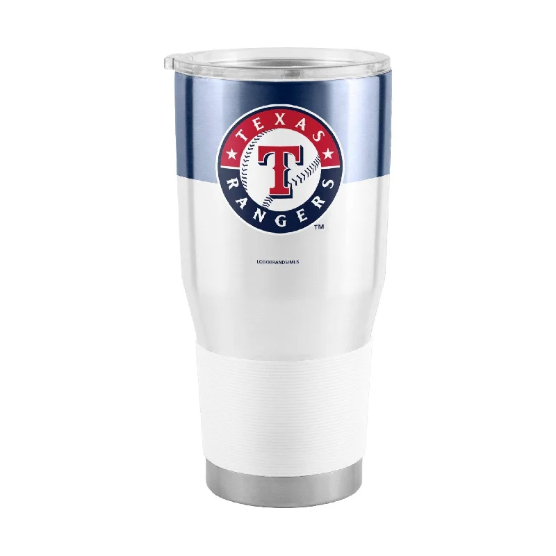 Texas Rangers Colorblock 30oz Stainless Tumbler