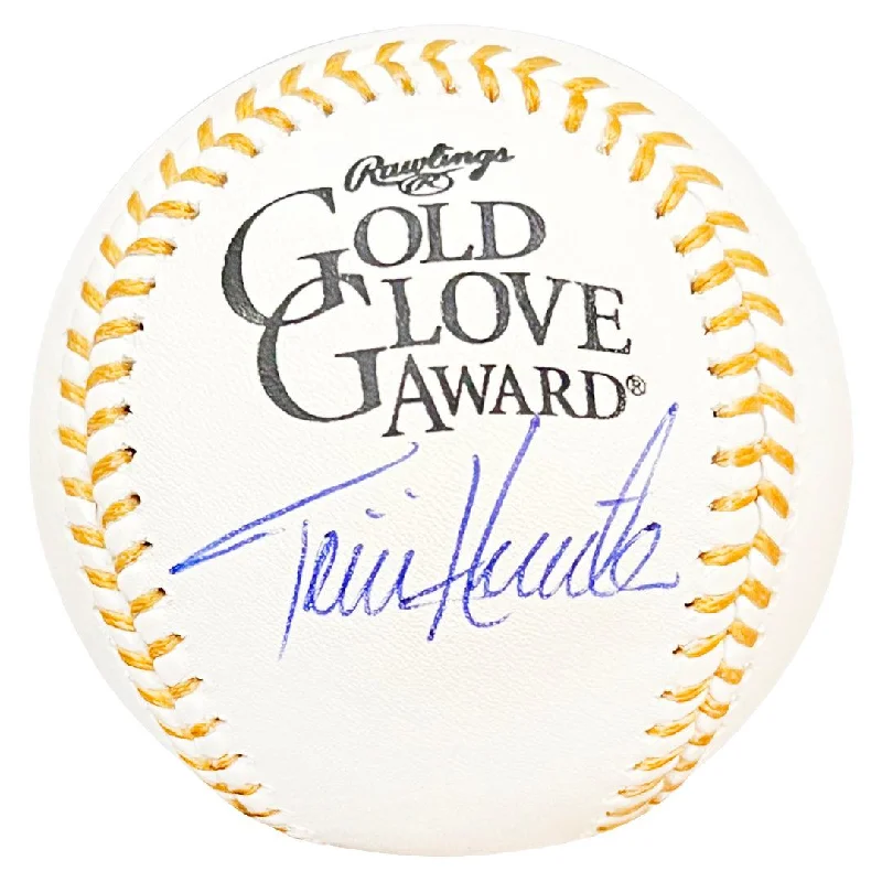 Torii Hunter Signed Rawlings Official MLB Gold Glove Baseball (Beckett)